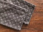 Louis Vuitton Distressed Baggy Monogram Jeans - Image 11