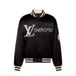Jacket Louis Vuitton ‘LV Lovers’ Nylon Crystal Baseball