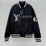 Jacket Louis Vuitton ‘LV Lovers’ Nylon Crystal Baseball - Image 2