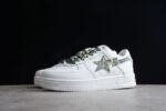 A Bathing Ape Bape Sta Low White ABC Camo Green - Image 2