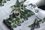 A Bathing Ape Bape Sta Low White ABC Camo Green - Image 7