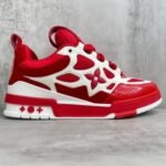 Louis Vuitton LV Skate Sneaker Red White - Image 3