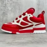 Louis Vuitton LV Skate Sneaker Red White - Image 8