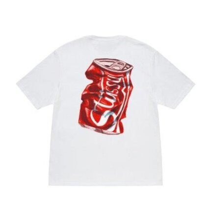 T-shirt Stussy Soda Can White
