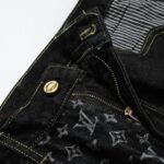 Jeans Louis Vuitton x Nigo Monogram Patchwork Denim - Image 5