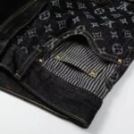 Jeans Louis Vuitton x Nigo Monogram Patchwork Denim - Image 6