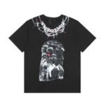 T-shirt Vlone Yams Day Jesus Piece Black