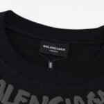 T-shirt Balenciaga Black - Image 3