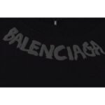 T-shirt Balenciaga Black - Image 5