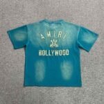 T-shirt Amiri Skate Tee Green - Image 3