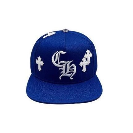 Cap Chrome Hearts Cross Patch Blue