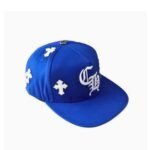 Cap Chrome Hearts Cross Patch Blue - Image 2