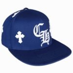 Cap Chrome Hearts Cross Patch Blue - Image 3