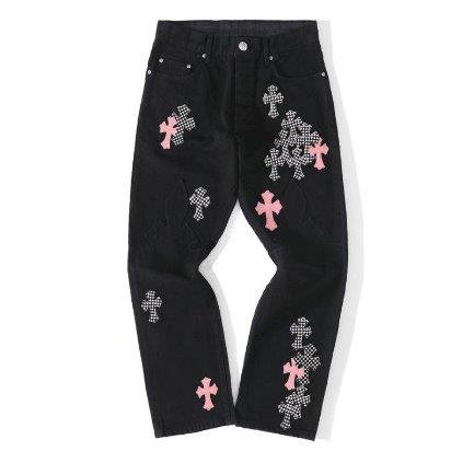 IMG5697 Pants Chrome Hearts Jeans Cross Patch - Image 1