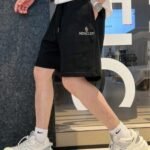 Shorts Moncler Black - Image 4