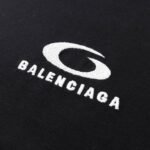 T-shirt Balenciaga Oversized Icon Black - Image 3
