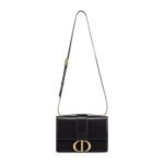 Shoulder Bag Dior 30 Montaigne Pelle di vitello Box nera - Image 4