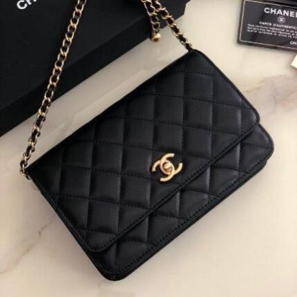 Shoulder Bag Chanel WOC Lambskin