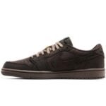 Air Jordan 1 Low Og Sp x Travis Scott Velvet Brown - Image 2