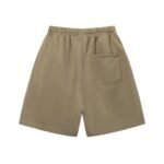 Shorts Essentials Beige with Logo Print - Image 2