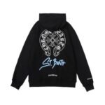 Hoodie Chrome Hearts St. Barth Black - Image 2