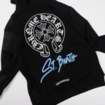 Hoodie Chrome Hearts St. Barth Black - Image 5