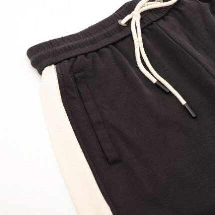 Shorts Essentials Black with Logo Print