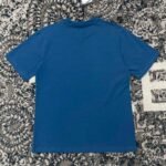 T-shirt Dior Logo Blue - Image 7
