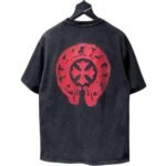 T-shirt Chrome Hearts Cross Graphic Print - Image 2