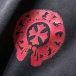 T-shirt Chrome Hearts Cross Graphic Print - Image 5