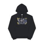 Hoodie Off-White Black with Yellow Arrows