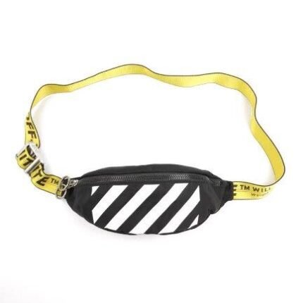 Bag Off-White Nylon Diagonal Fanny Pack