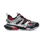 Balenciaga Track Black Red White Silver