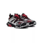 Balenciaga Track Black Red White Silver - Image 3