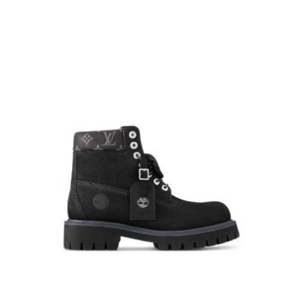 Boot Louis Vuitton x Timberland Ankle Black
