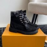 Boot Louis Vuitton x Timberland Ankle Black - Image 6