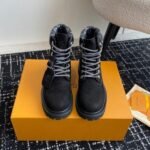 Boot Louis Vuitton x Timberland Ankle Black - Image 7