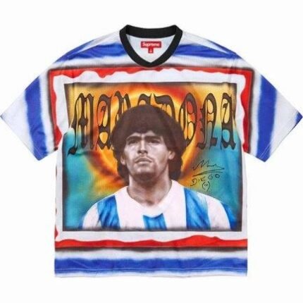 T-shirt Supreme Maradona Soccer