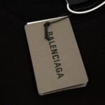 T-shirt Balenciaga x Supreme Collab Black - Image 8