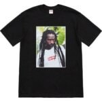 T-shirt Supreme Buju Banton Photo Black