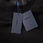 Sweatshirt Prada Black Logo Crewneck - Image 8