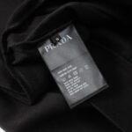 Sweatshirt Prada Black Logo Crewneck - Image 10