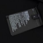 T-shirt Prada Black Graphic Logo - Image 8