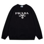 Sweatshirt Prada Milano Black Crewneck - Image 2