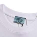 T-shirt Prada Milano Crest Logo White - Image 9
