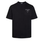 T-shirt Prada Milano Crest Logo Black