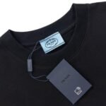 T-shirt Prada Milano Crest Logo Black - Image 9