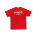 T-shirt BAPE Coca-Cola Red Collaboration - Image 3