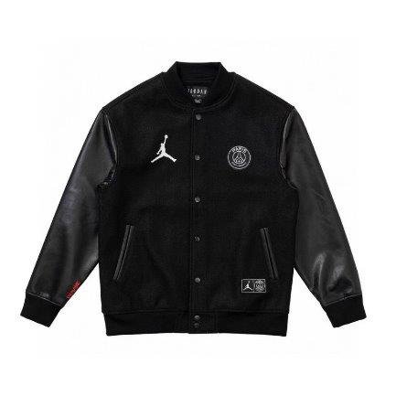 IMG6664 Jacket Jordan Paris PSG Varsity Black - Image 1