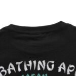 T-shirt BAPE Japan Map Embroidery Black - Image 7
